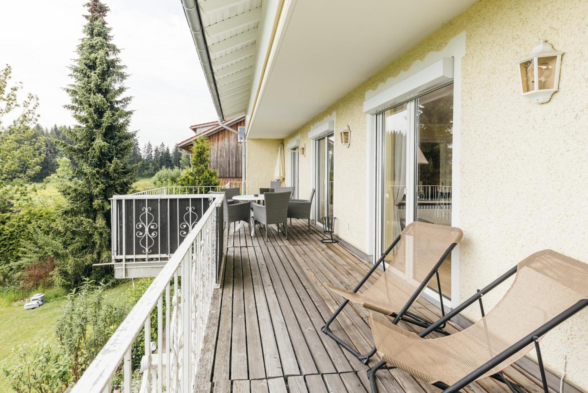 Heimatel - Ferienhaus Bluemele Scheidegg Exteriör bild
